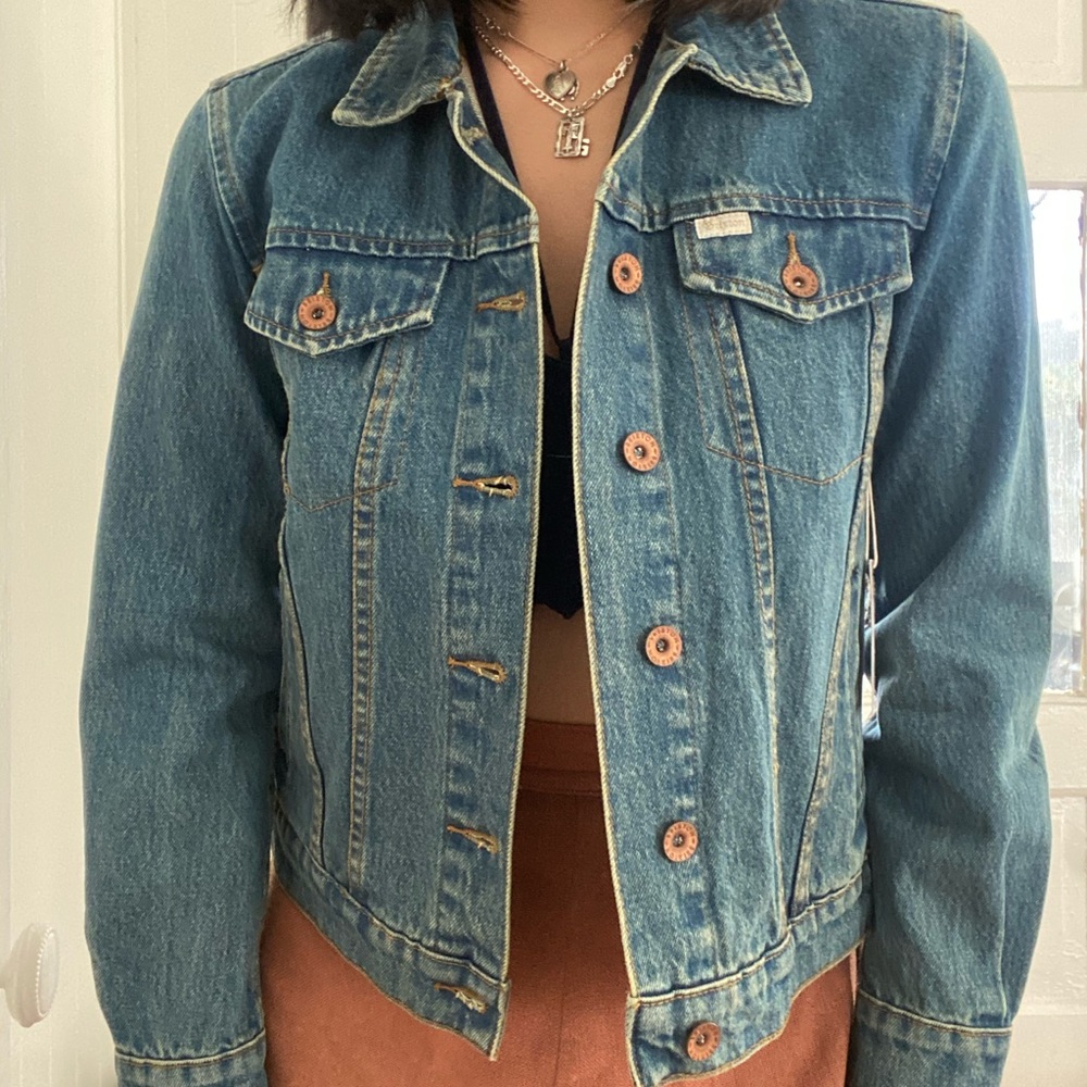 Brixton BROADWAY DENIM JACKET - WORN INDIGO